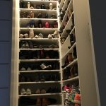 Floor to Ceiling Shoe Closet
