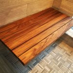 Wood Shower Bench